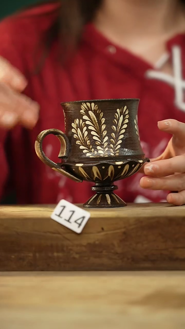 【闪购商品】瓷片新品！设计师款手绘/咖啡杯 听歌