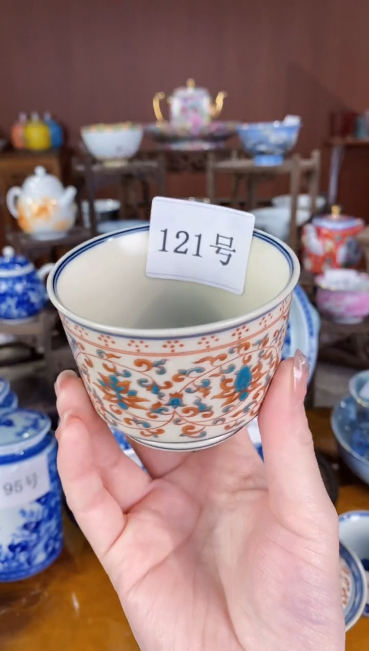 【闪购商品】杯景德镇陶瓷杯一个///121