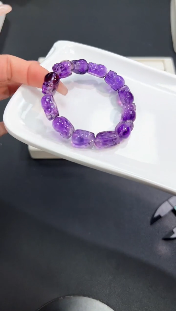 【闪购商品】水晶手串未镶嵌81f多样性发其一/1条默认微瑕