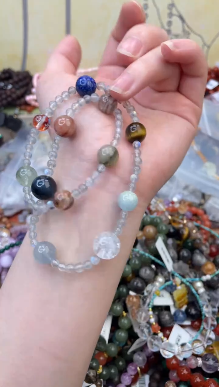 未镶嵌手链月光石288