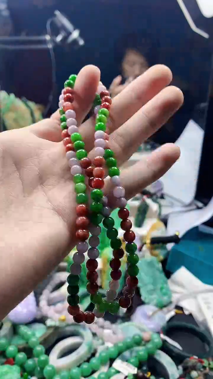 颈饰未镶嵌翡翠天然缅甸a货翡翠