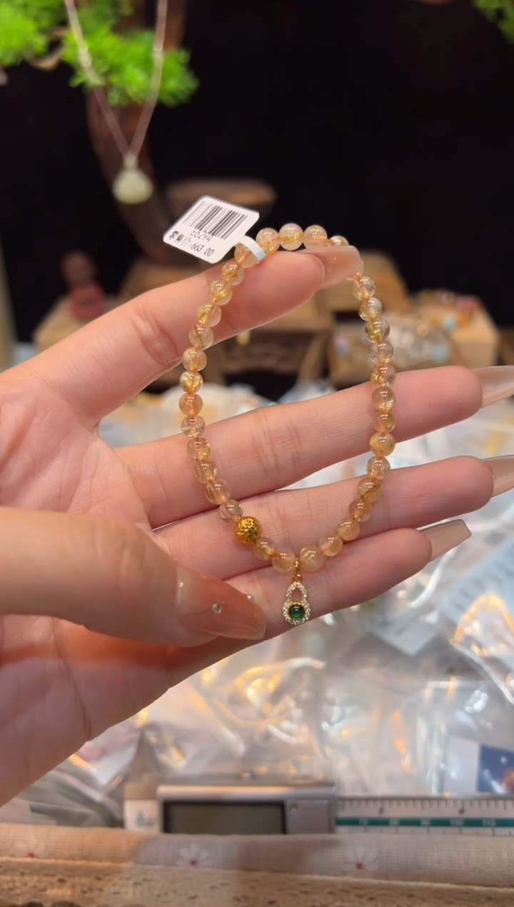 【闪购商品】水晶手链未镶嵌手饰@@E6294