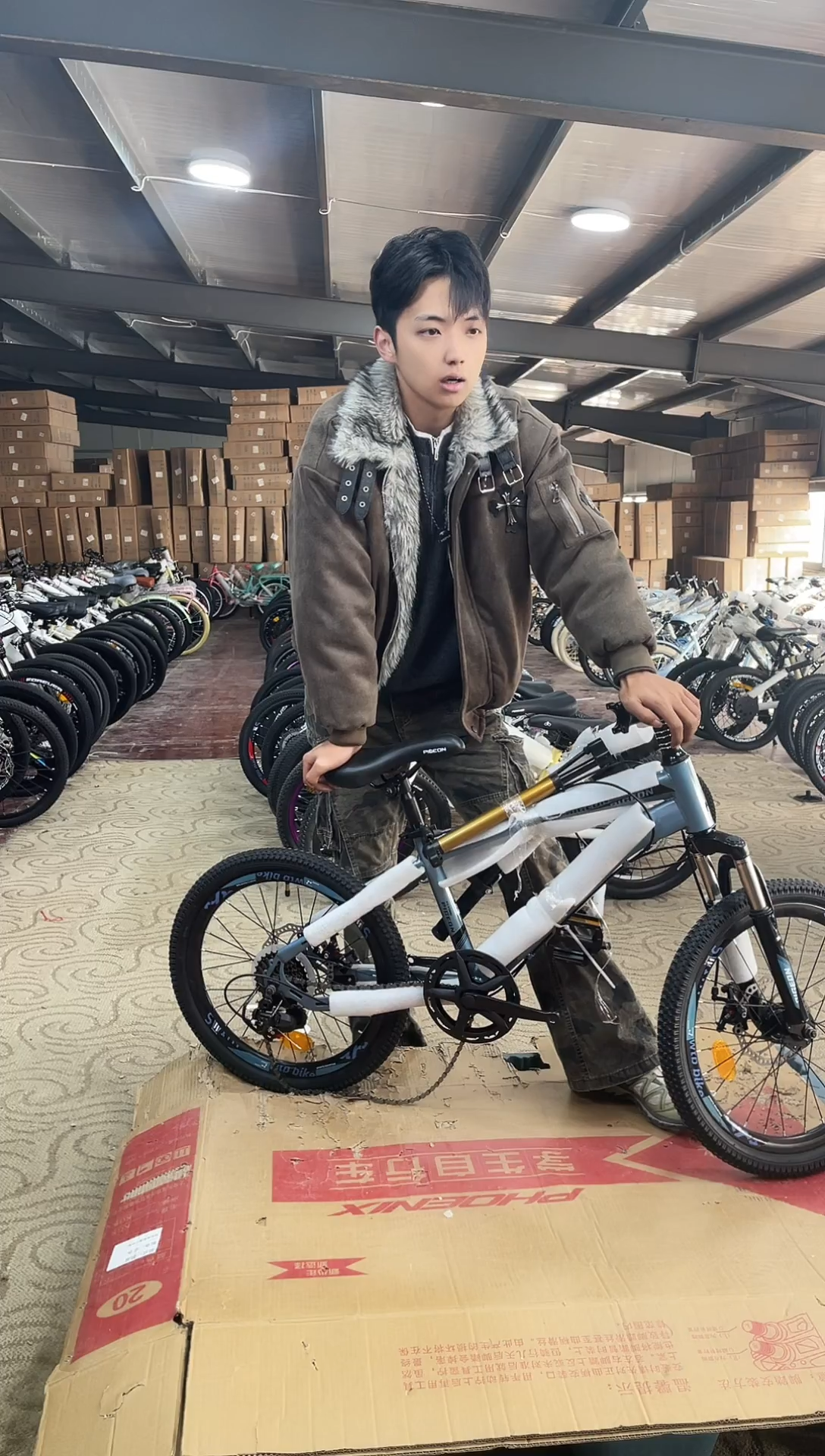 20寸-7速-蓝【默认微瑕，不退不换，介意勿拍】