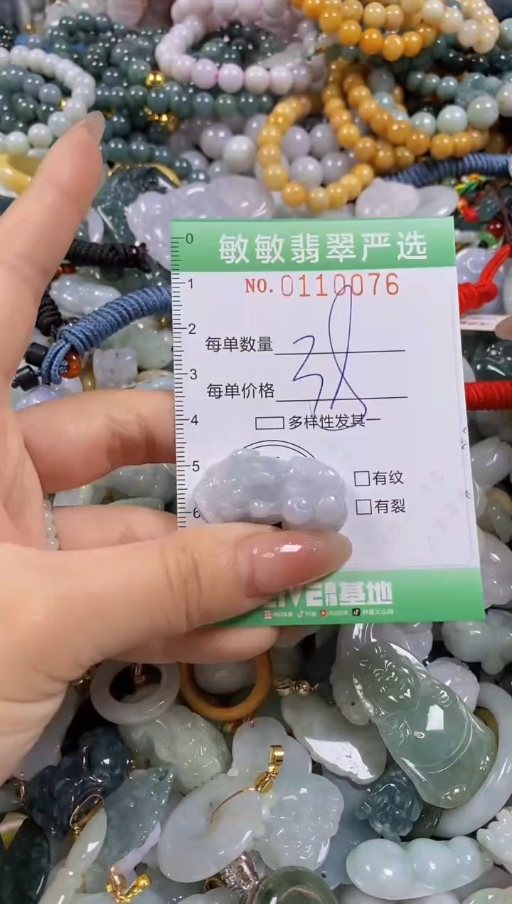 【闪购商品】翡翠颈饰未镶嵌闪购0110076