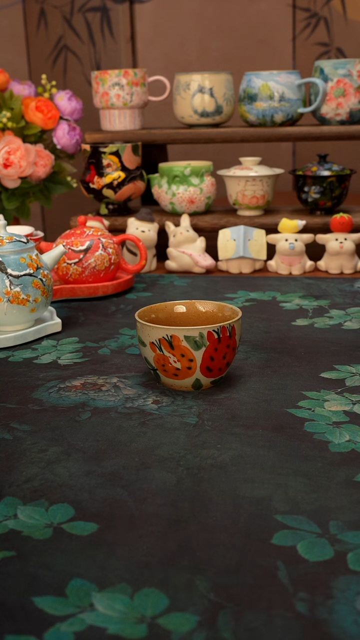 【落单】陶泥  缸杯