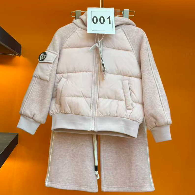 【LW】编码001 2025童装冬季新款时尚棉服外套套装YMR4ZZ685