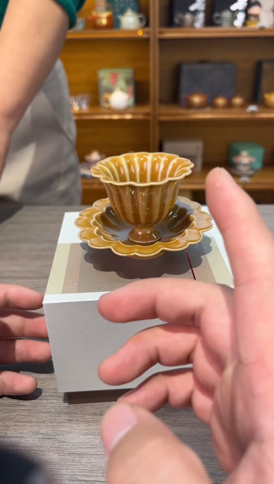 【闪购商品】琥珀黛叶杯茶具茶具