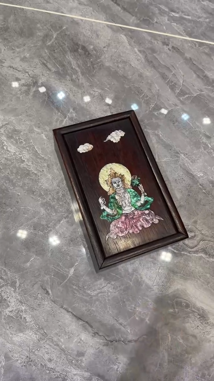 木螺钿唐卡抽拉盒