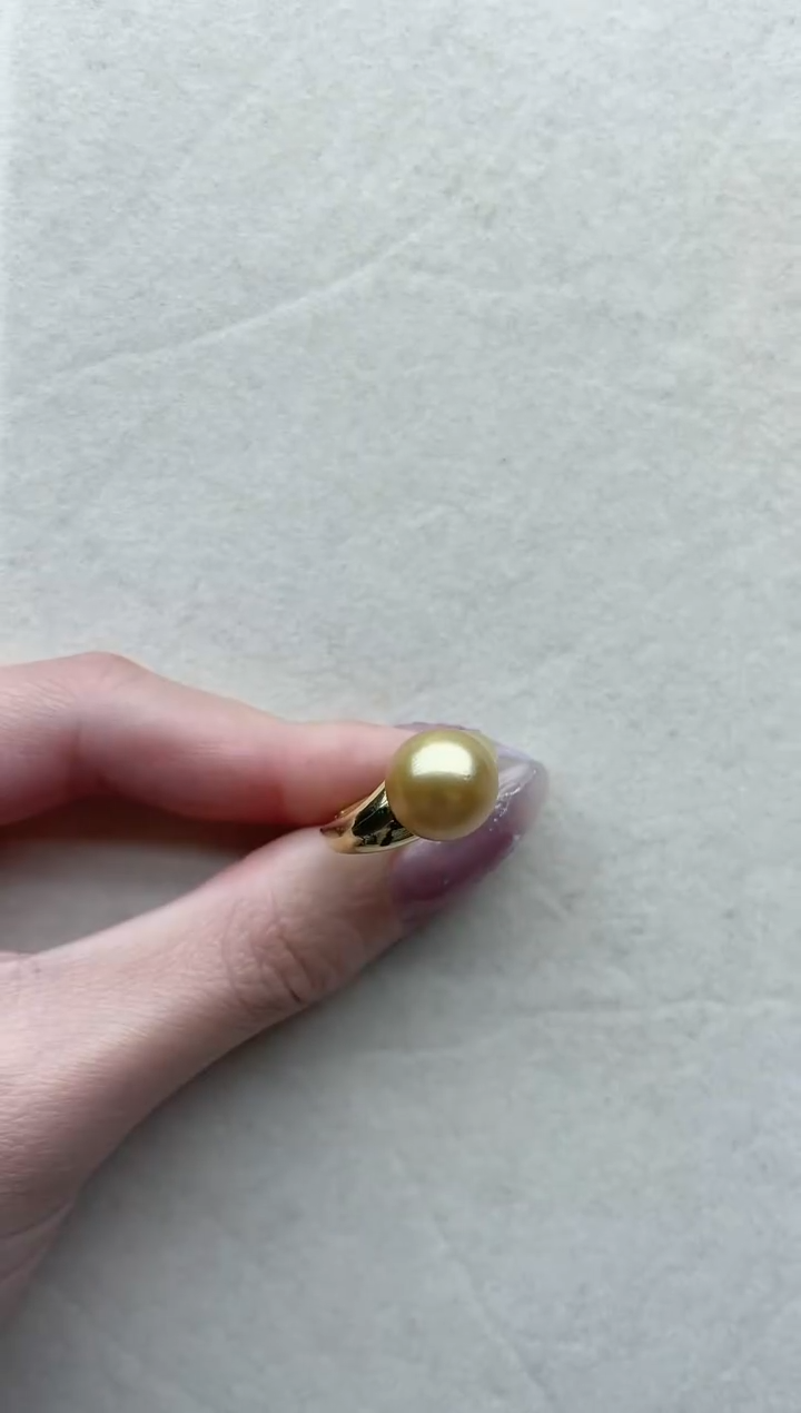 【闪购商品】海水珍珠戒指银S925镶嵌30