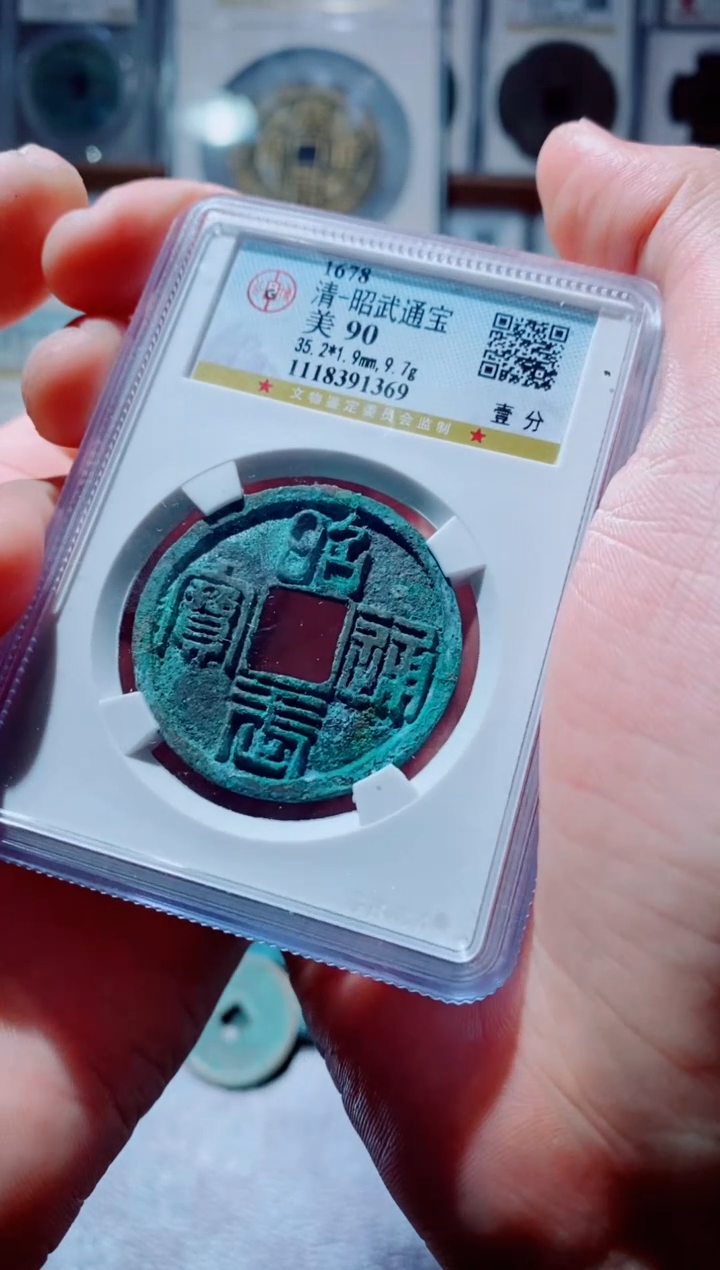 【闪购商品】铜古钱币昭武尾号369