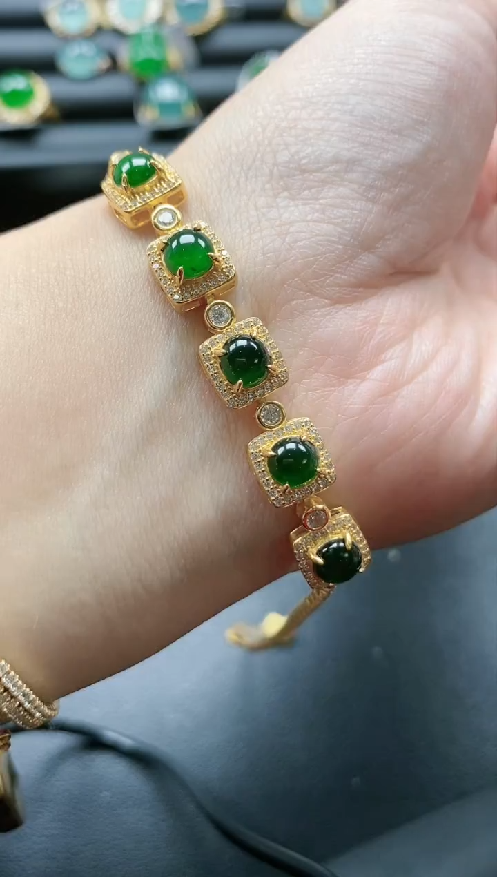 【闪购商品】翡翠戒指银S925镶嵌51511