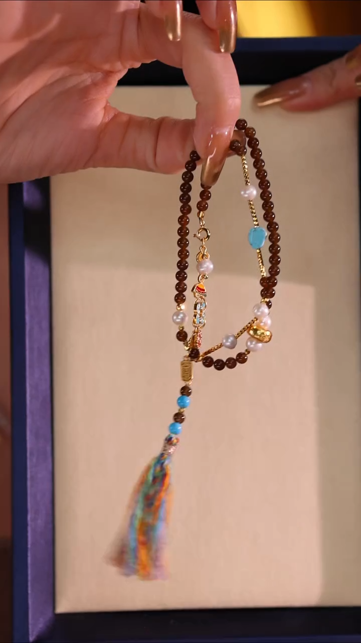 【闪购商品】和田玉（糖玉）手链未镶嵌和田玉多圈手链