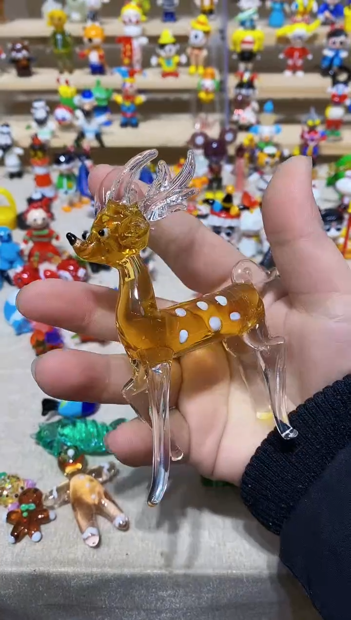 【闪购商品】琉璃手工艺品小鹿