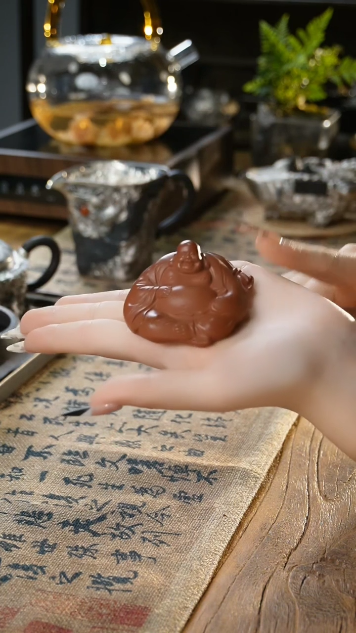 【闪购商品】福器艺术紫砂弥勒佛