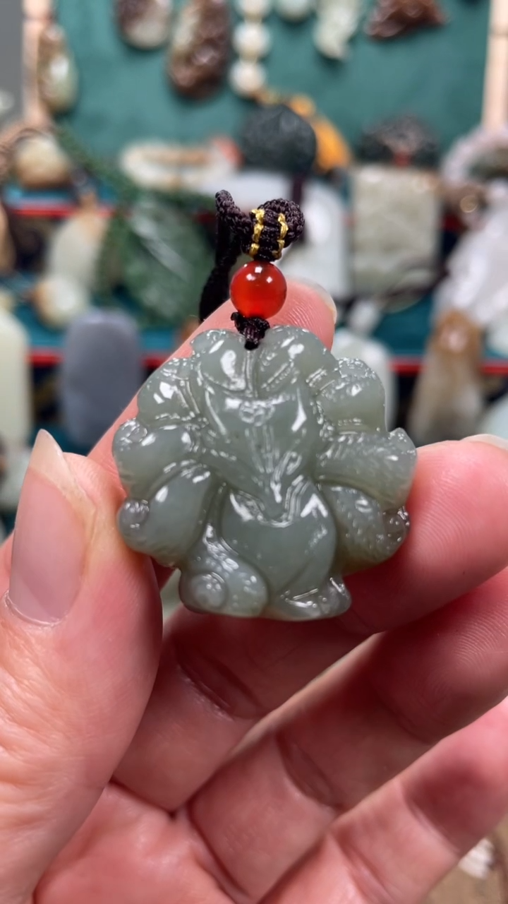 未镶嵌和田玉挂件0009