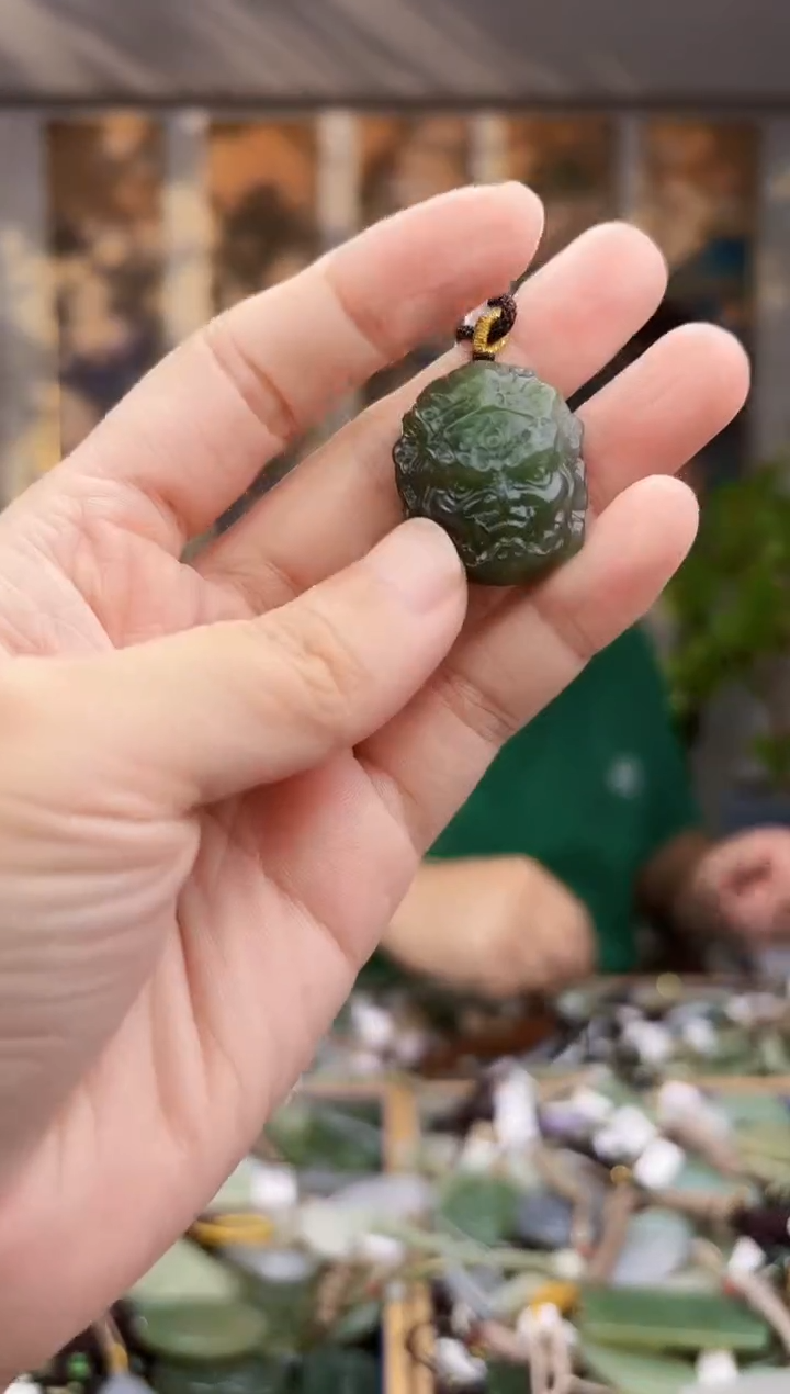 未镶嵌和田玉挂件拍一发一