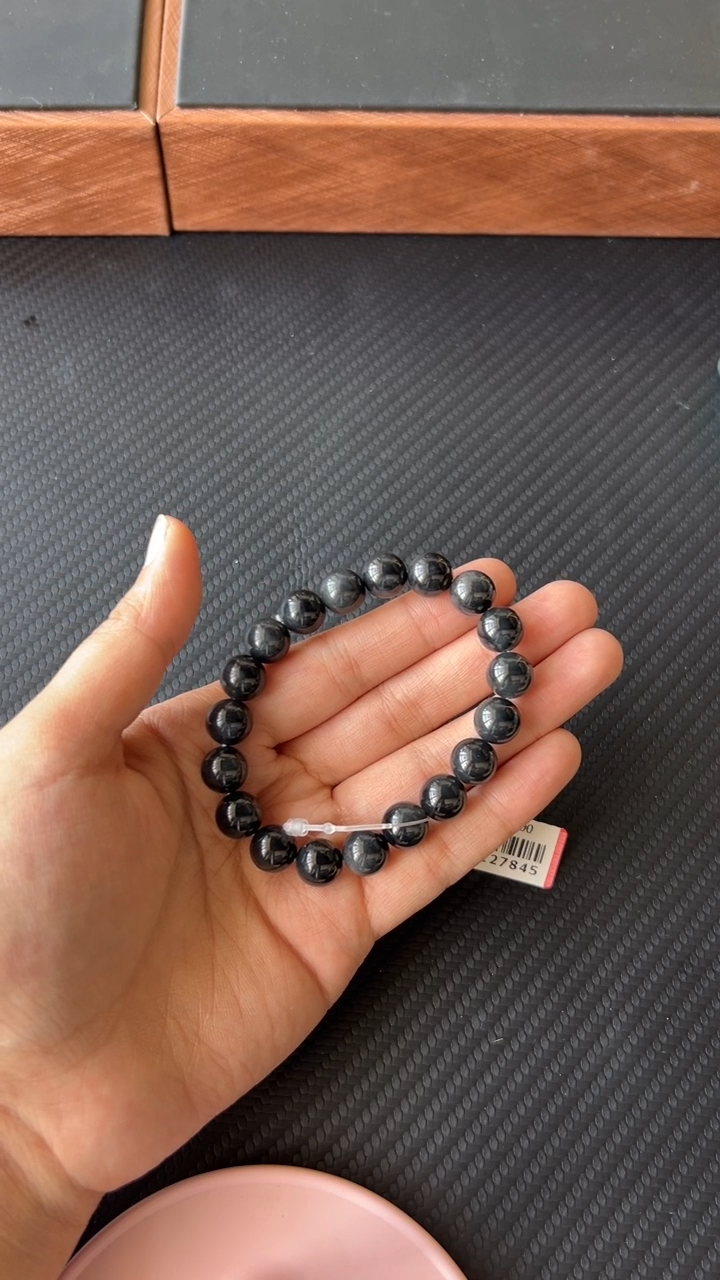 【闪购商品】和田玉手串未镶嵌若羌微色差 卡10