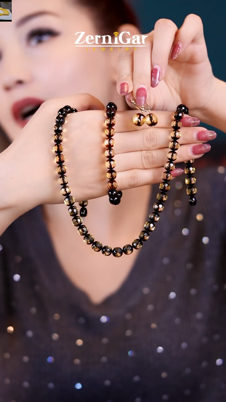 【闪购商品】琥珀颈饰未镶嵌天然琥珀三件套