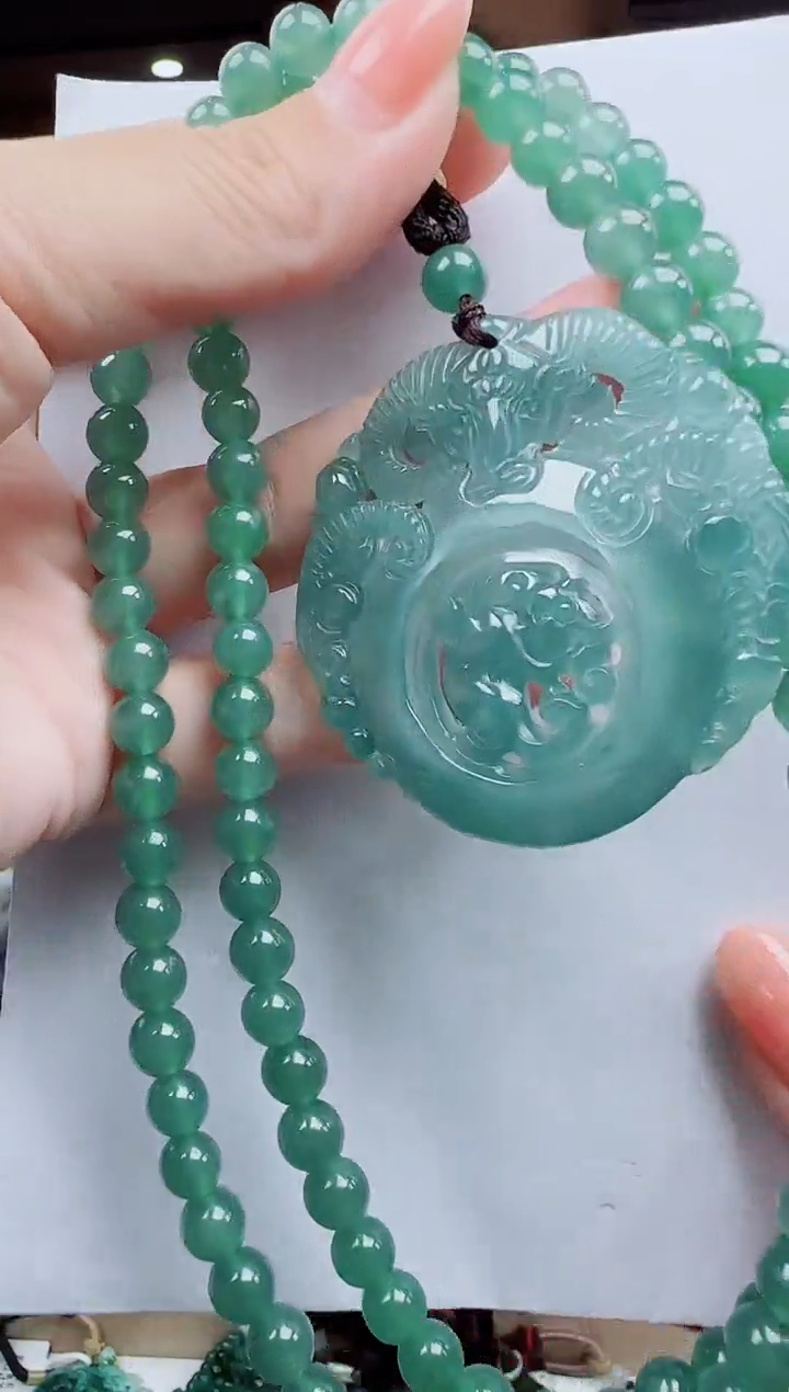 颈饰未镶嵌翡翠多样性发其一79552 