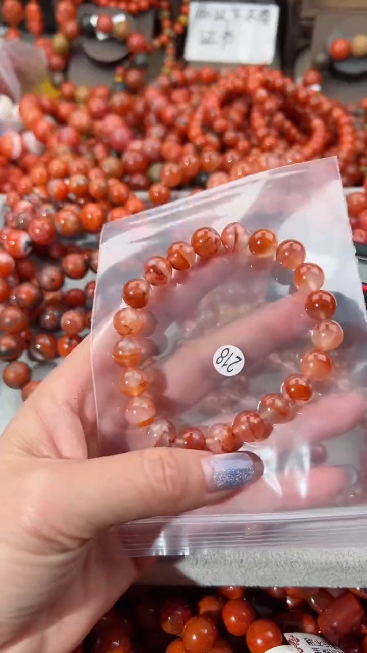 【闪购商品】南红玛瑙手串未镶嵌10