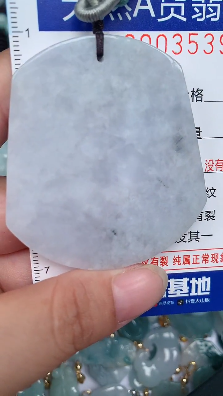 翡翠未镶嵌颈饰...0003539