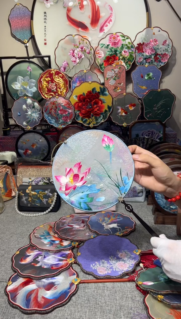 刺绣纯手工苏绣双面绣