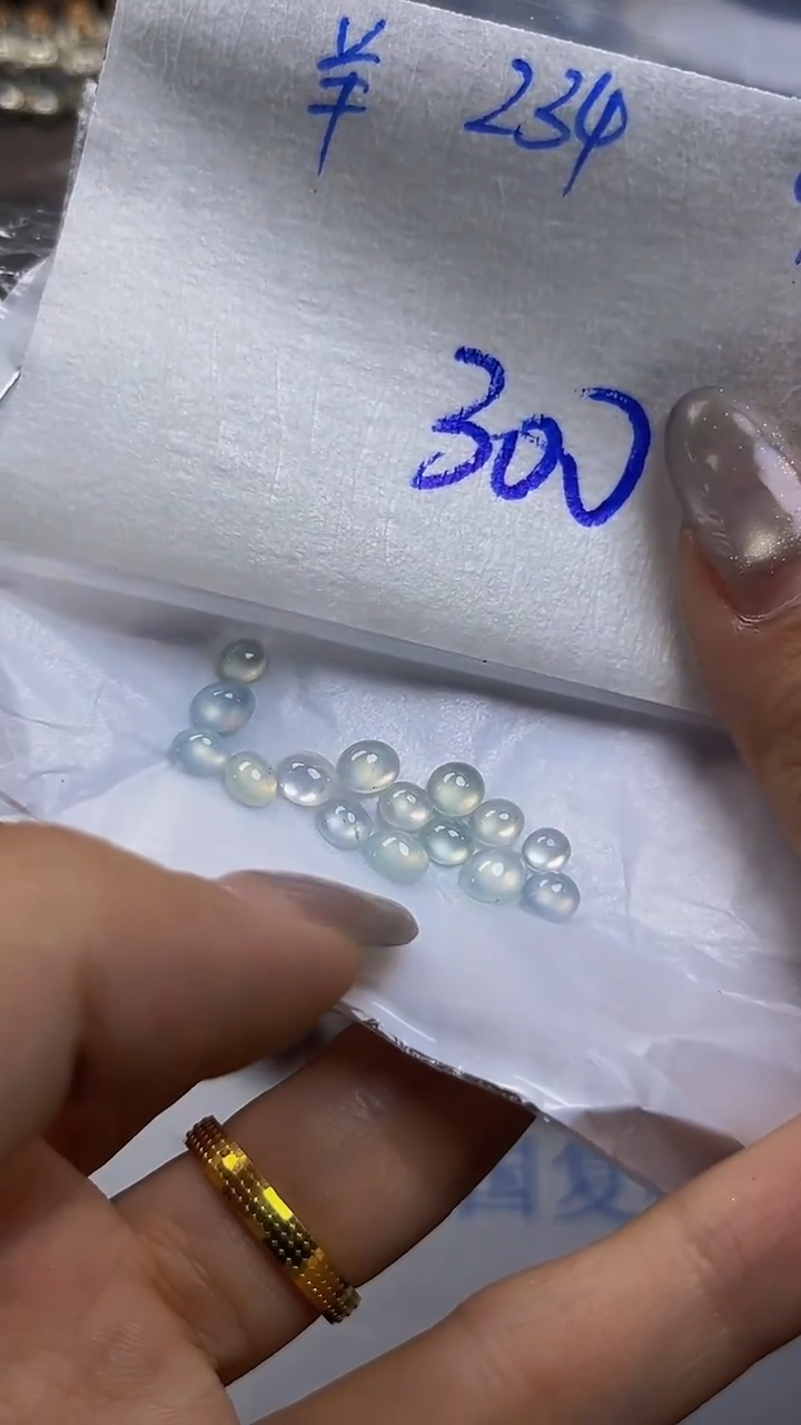 翡翠裸石未镶嵌天然缅甸A货翡翠234