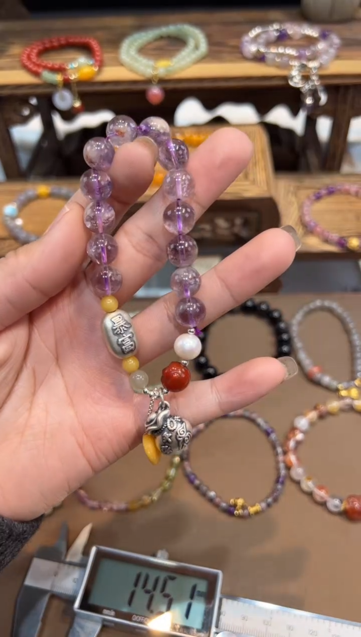【闪购商品】水晶手绳未镶嵌@@手饰