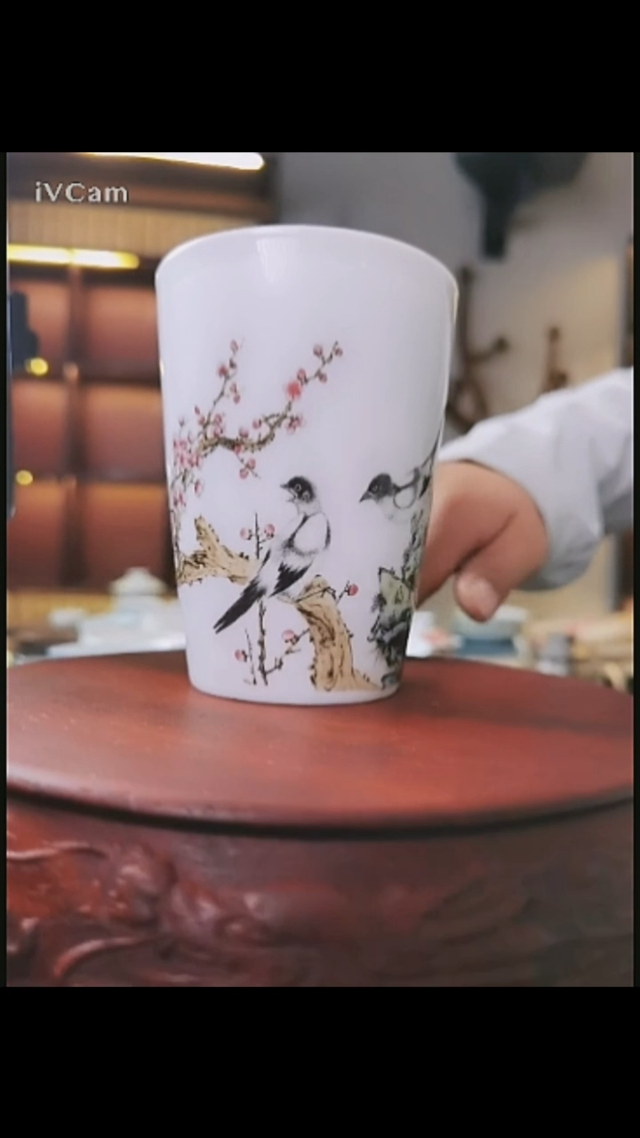 景德镇喜上眉梢可乐杯