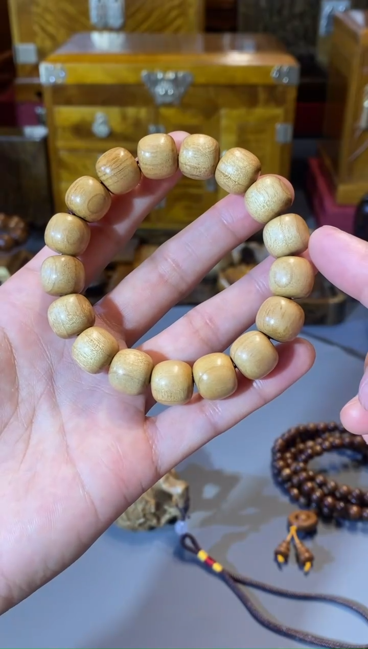 金丝楠小叶桢楠 桶珠 1.3规格