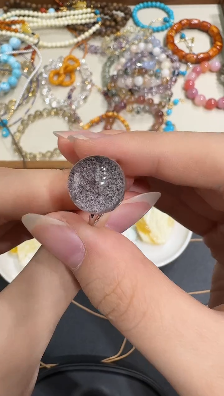 未镶嵌戒指水晶X1203-6632-134