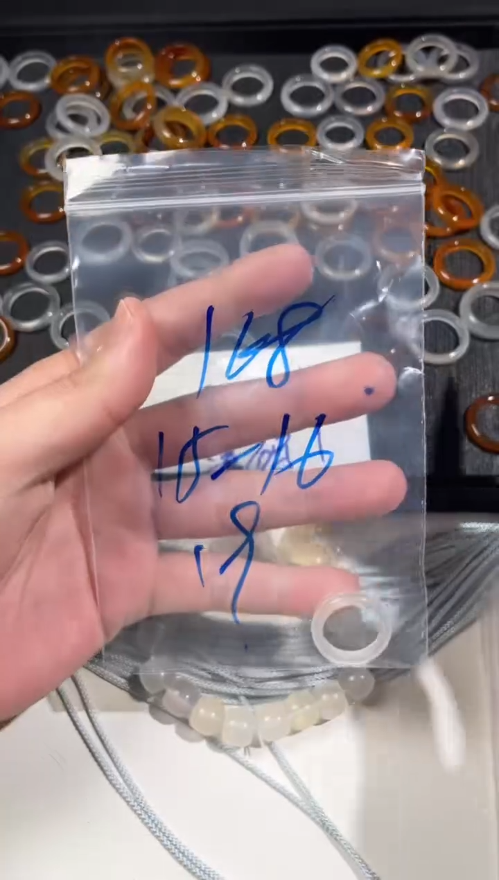 【闪购商品】玛瑙/玉髓戒指未镶嵌168