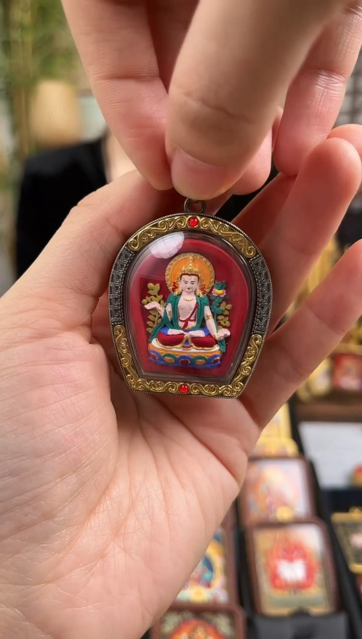 【闪购商品】吊坠金银错工艺大势至