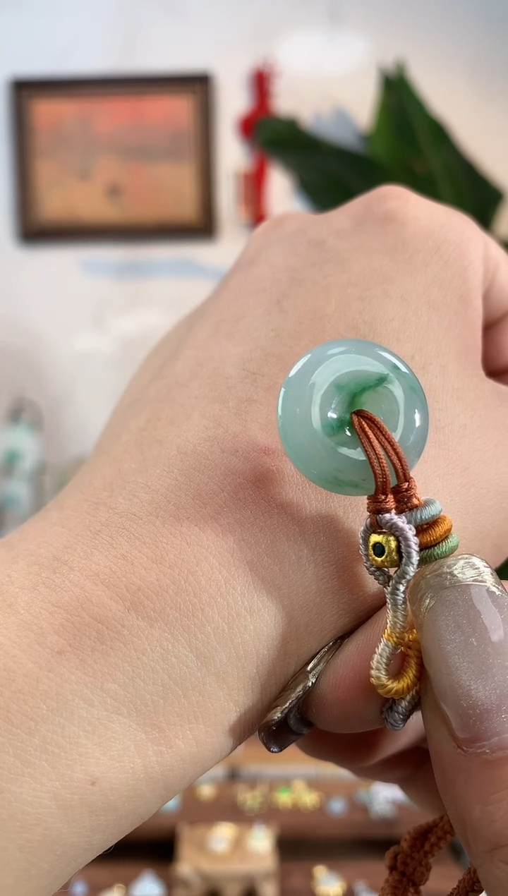 【闪购商品】未镶嵌翡翠手绳平安扣手绳