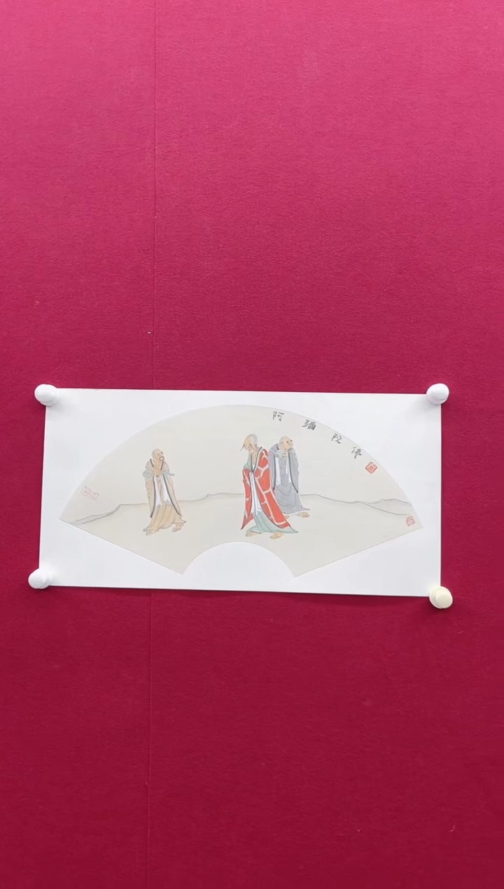 【闪购商品】国画X-李老师汉-绘画作品-888