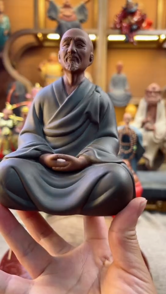 紫砂茶宠器闵茶宠摆件