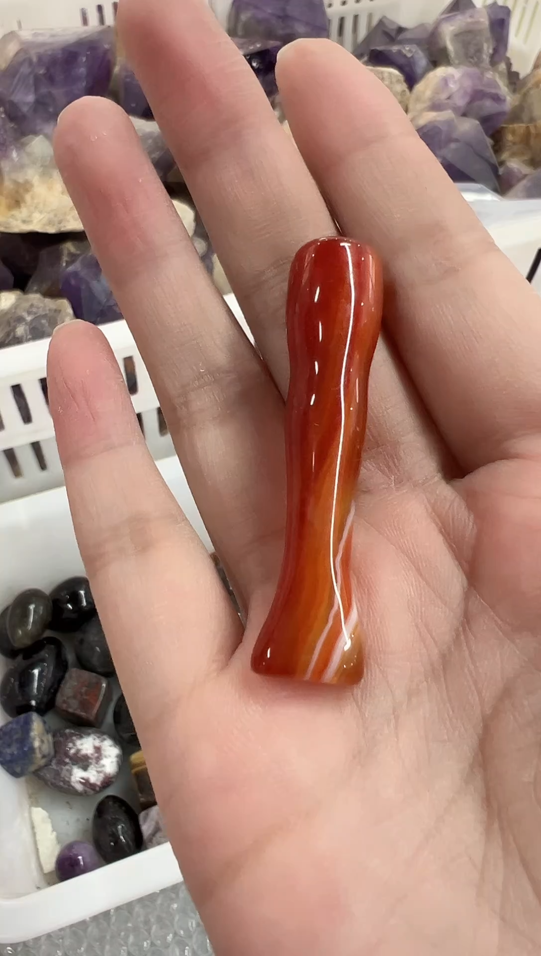 未镶嵌珠宝半成品水晶万***中S347