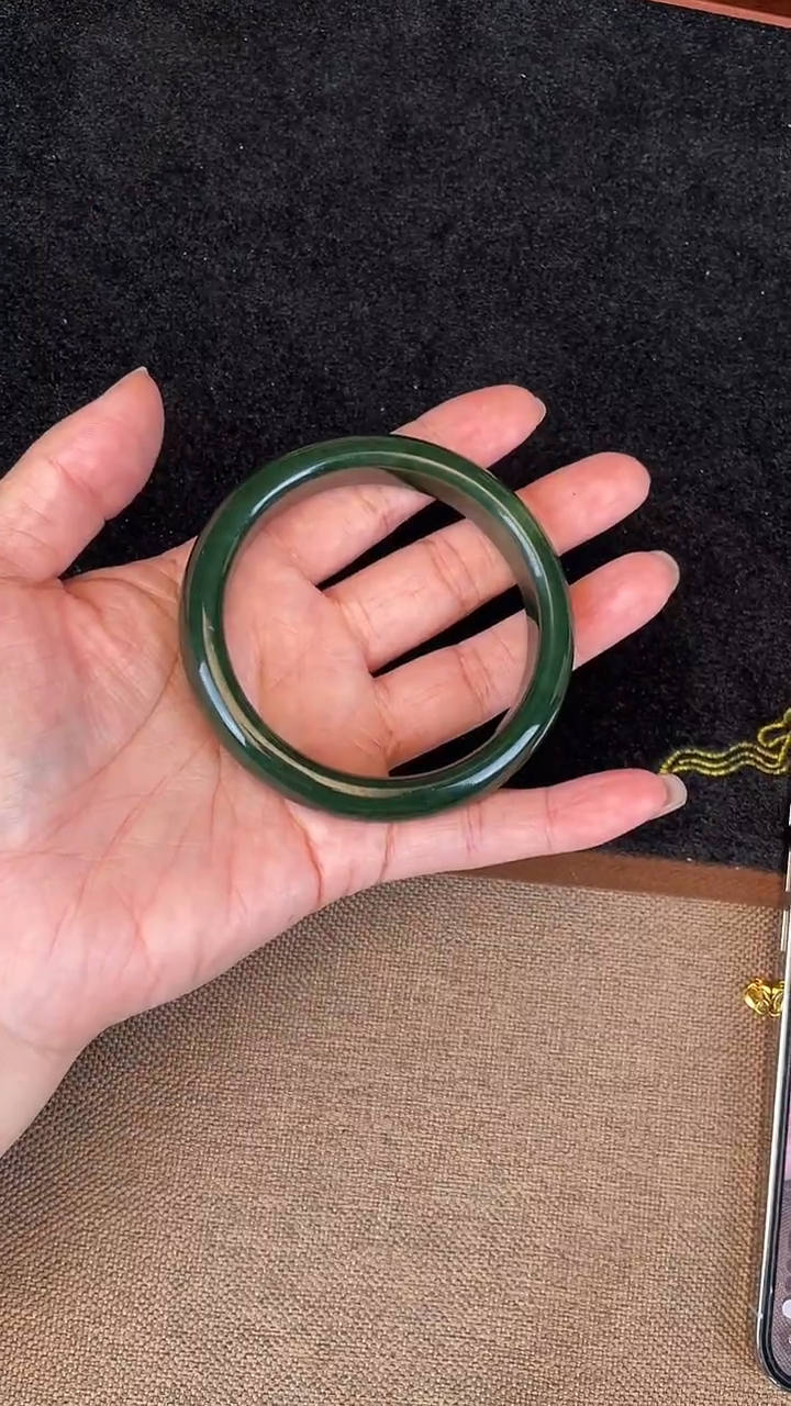 未镶嵌手镯和田玉53-63圈口