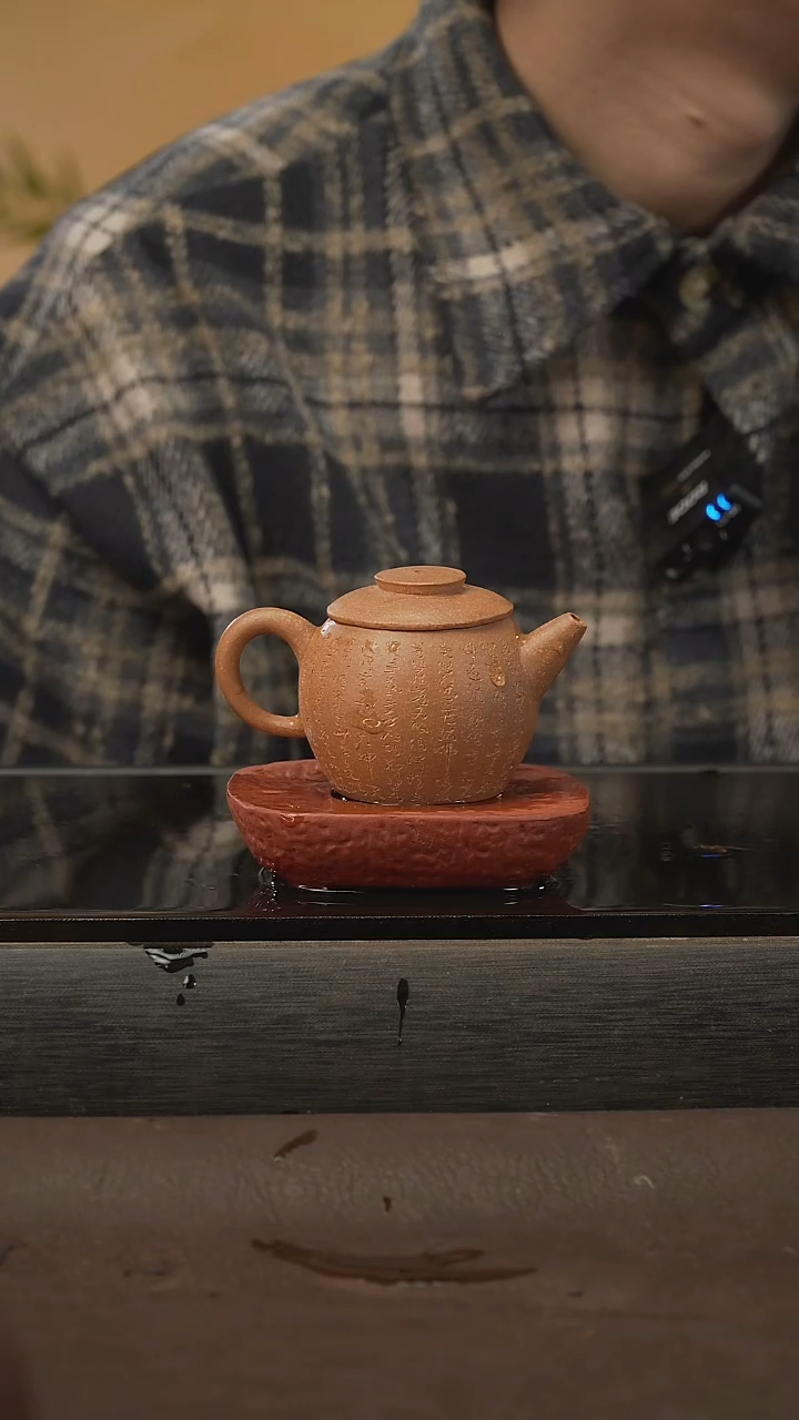 茶壶紫砂巨轮，老段泥，70cc