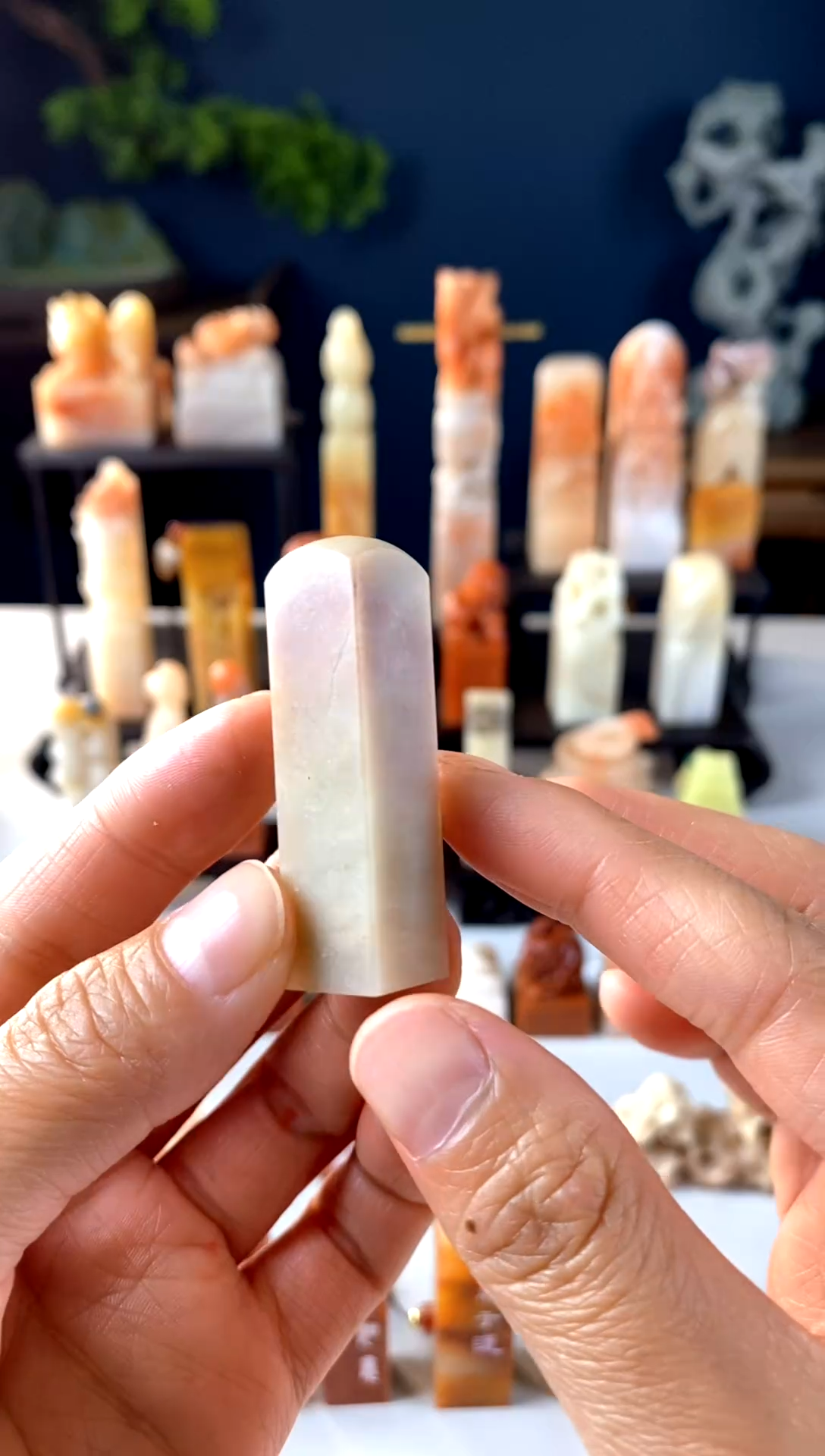 巴林石印石1.2cm包邮包刻字