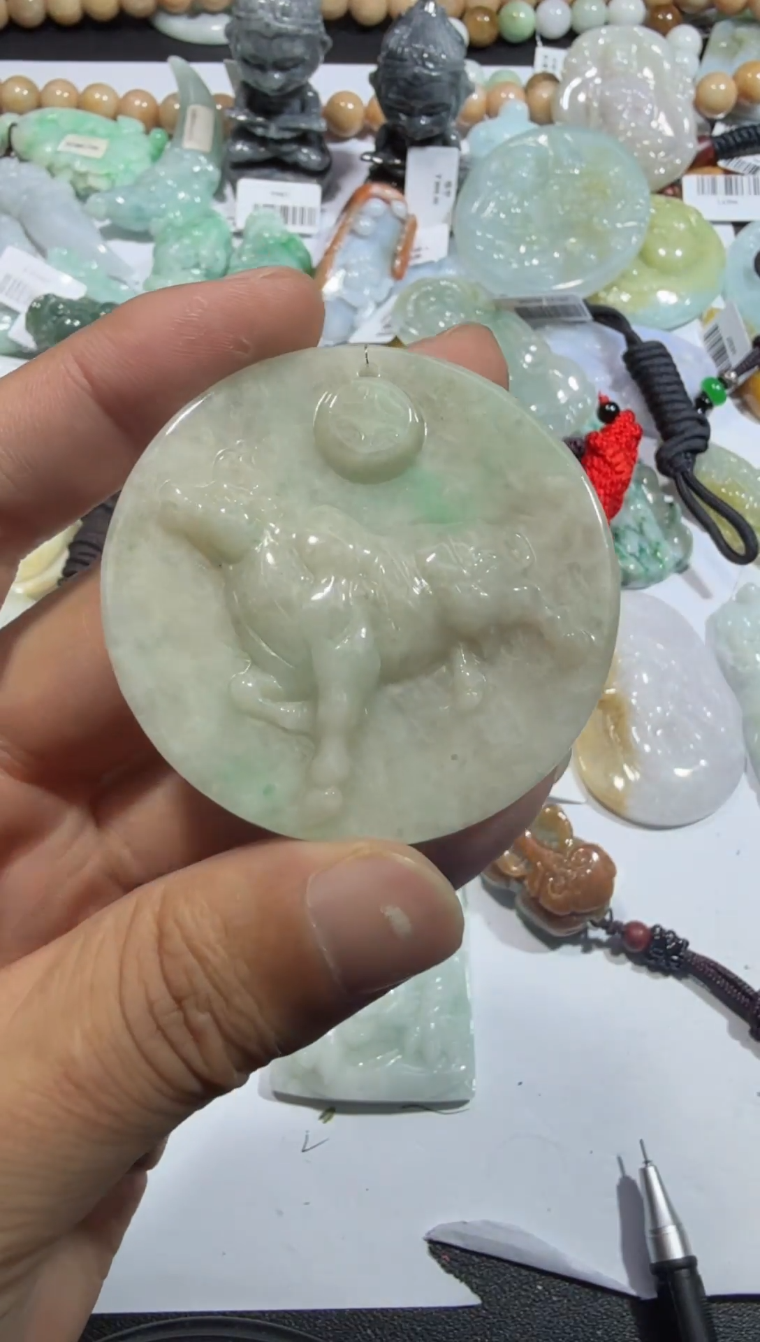 【闪购商品】翡翠颈饰未镶嵌00007067