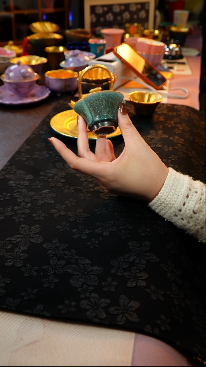 茶杯紫砂【宜景窑系列】杯子