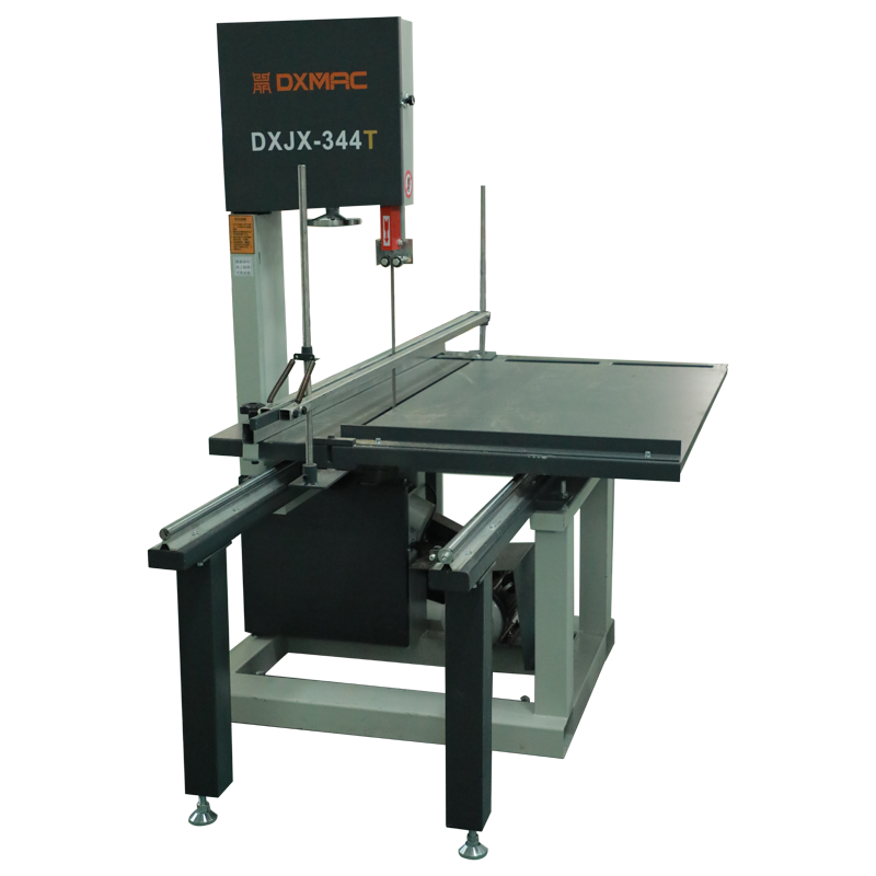 推台带锯机圆木塑料石墨纸张泡沫切割机开料机手动推台自动推台