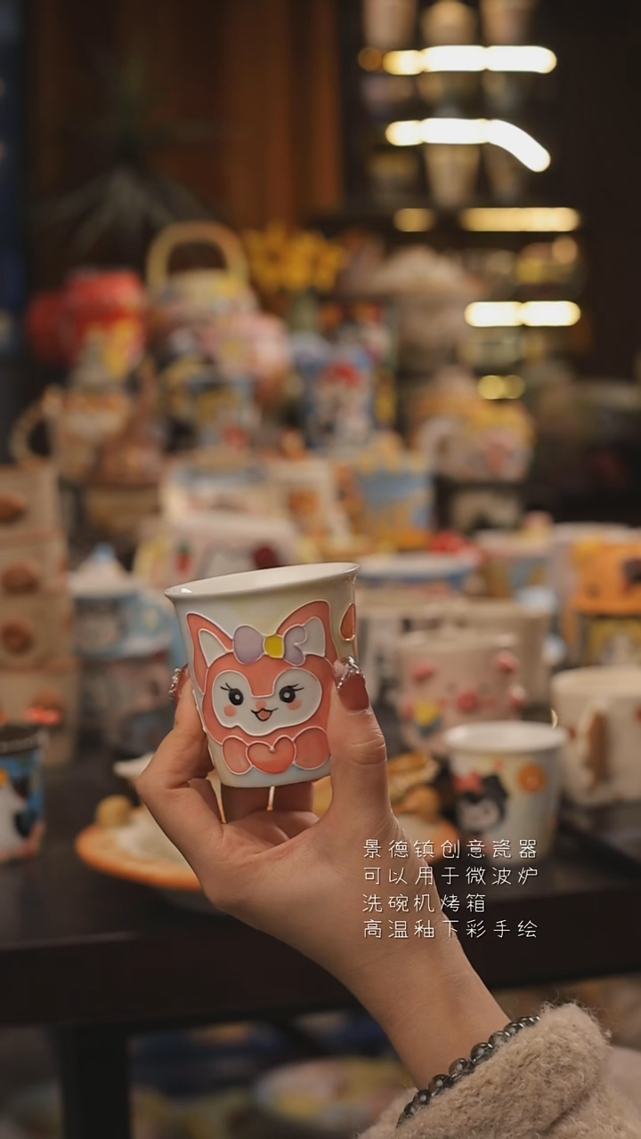 景德镇釉下彩绘设计师款式陶瓷