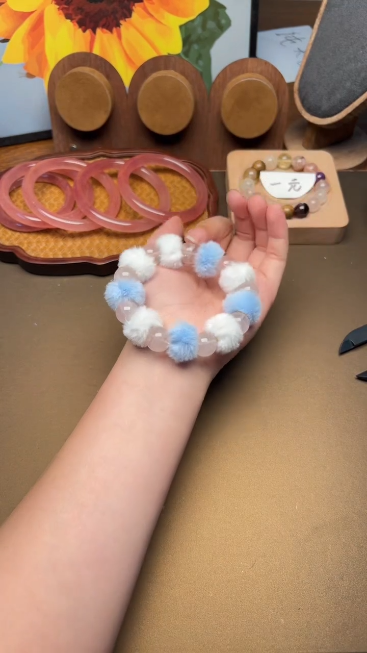 未镶嵌手串水晶1
