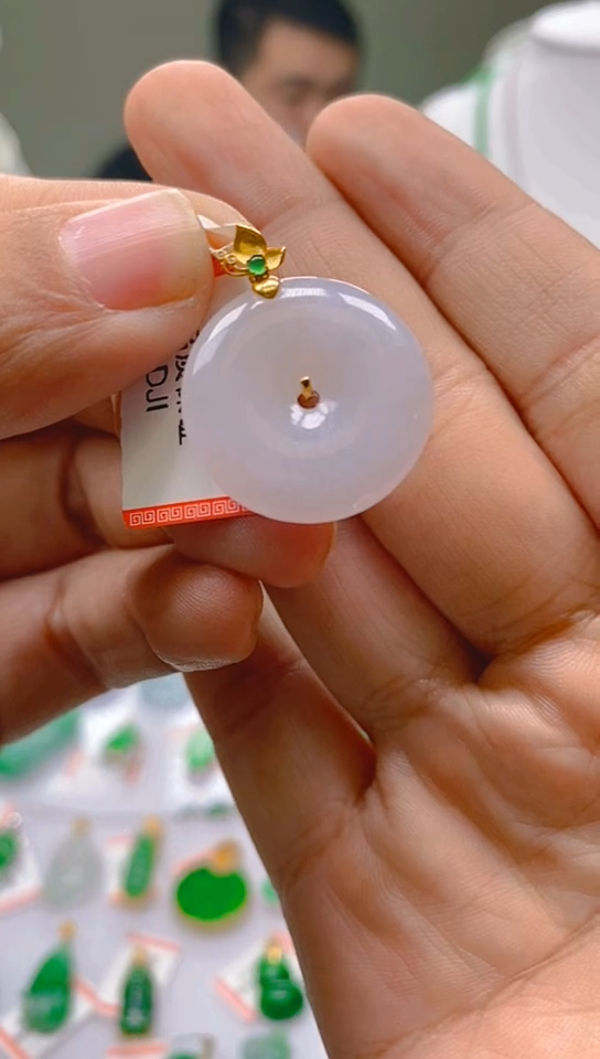 【闪购商品】翡翠颈饰18K金镶嵌新号开播，全场乱卖