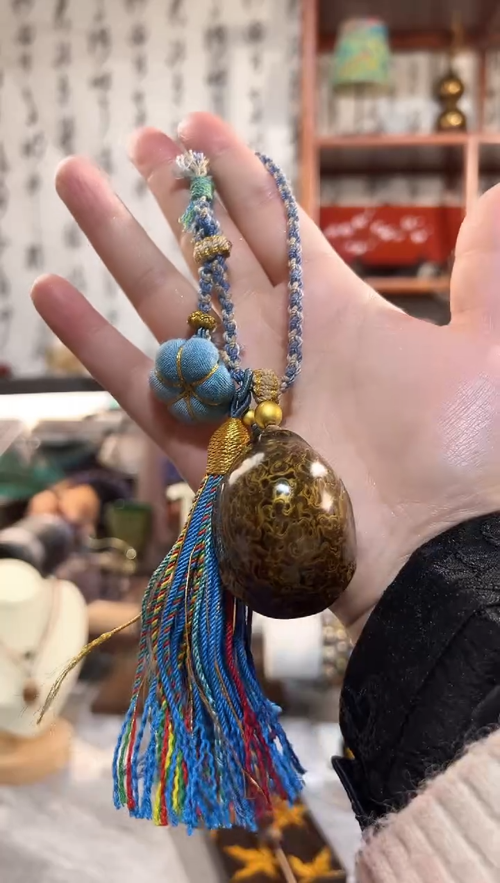 【闪购商品】非遗大漆富甲编绳挂件