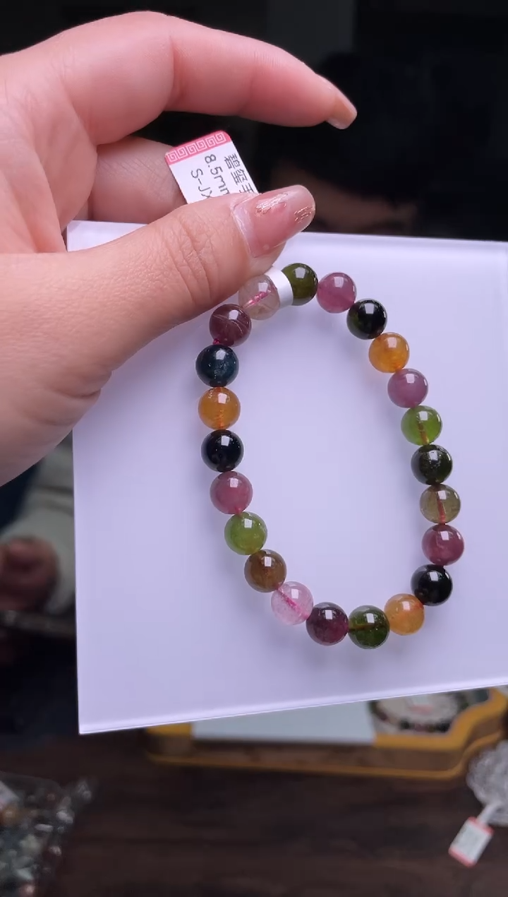 【闪购商品】碧玺手链8.5±/398未镶嵌多样性发一件