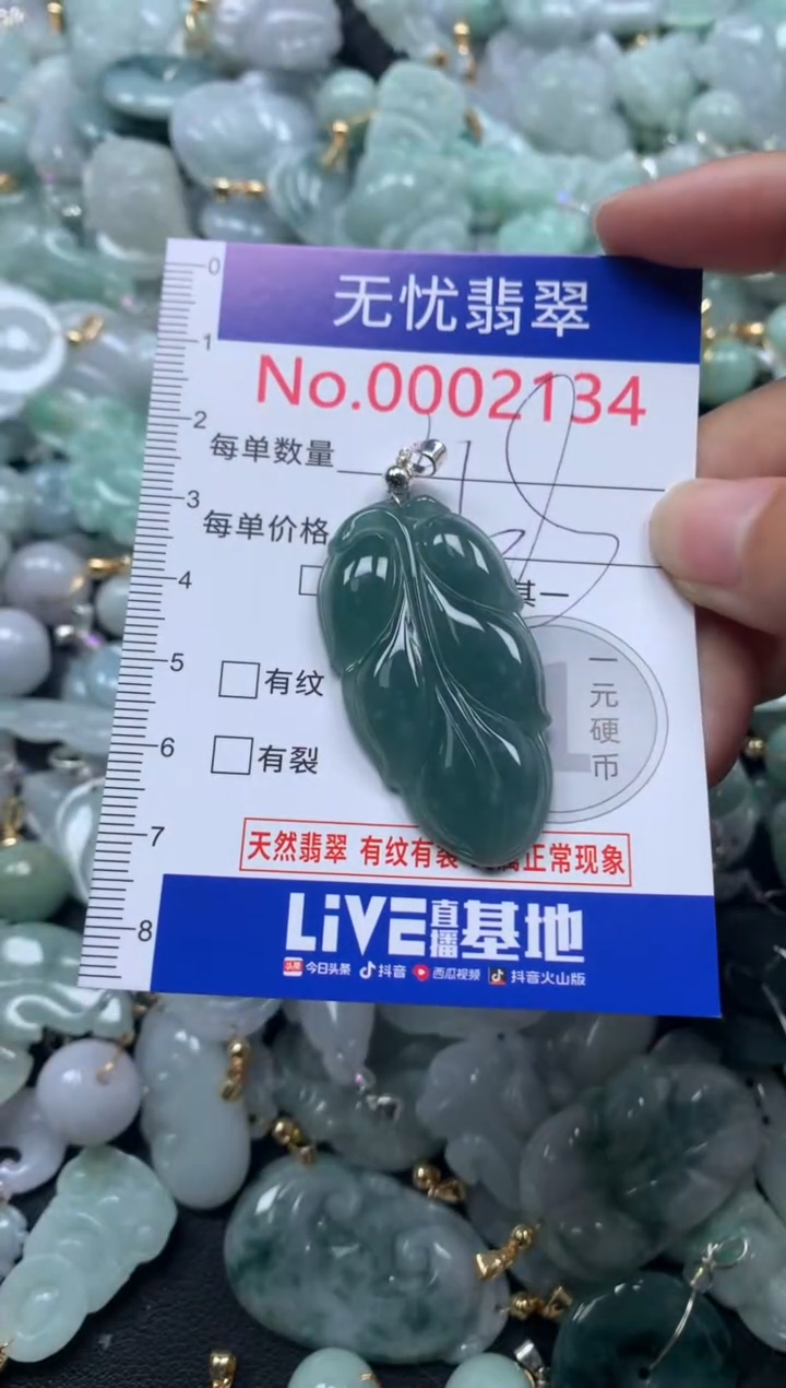 颈饰未镶嵌翡翠2134