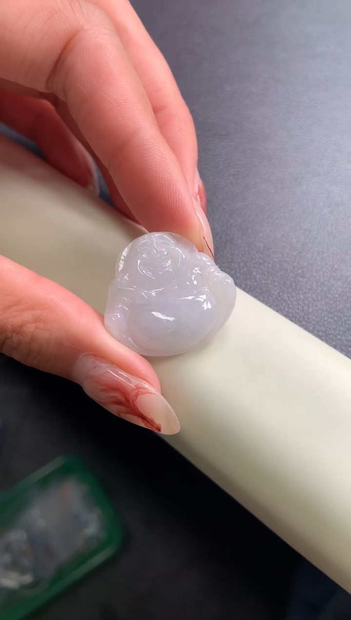 【闪购商品】翡翠颈饰银S925镶嵌佛公